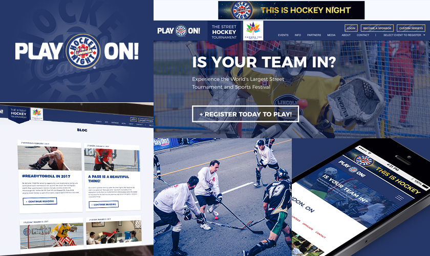 Images representing Hockey Night in Canada's Play On!